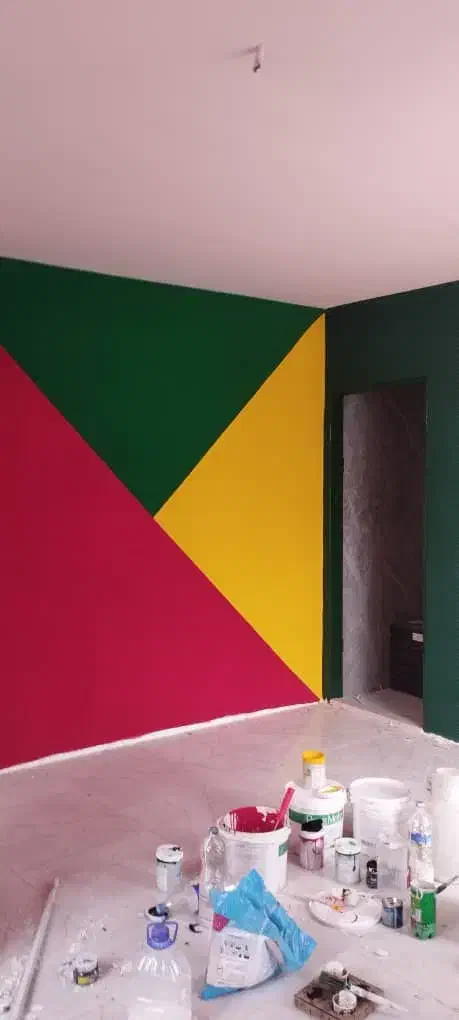 نقاشی رنگ کاری ساختمان کلی و جزیی|خدمات پیشه و مهارت|هشتگرد, مدرس|دیوار