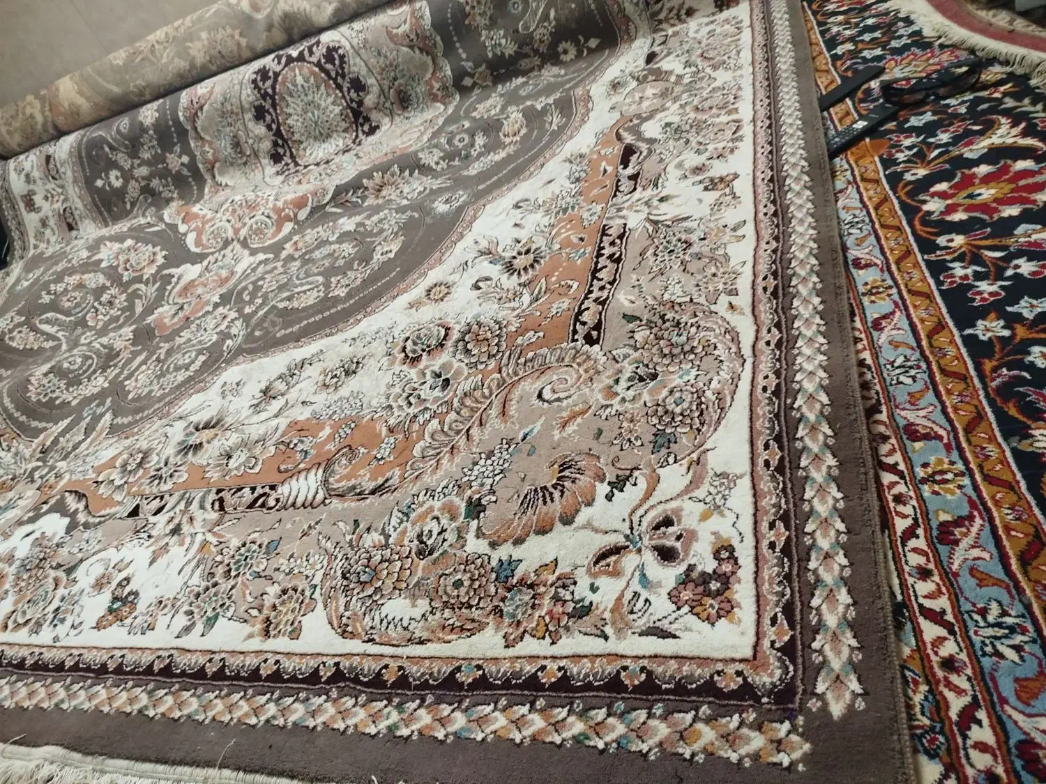 فرش 12 متری دسباف نگین تهران|فرش|اردکان, |دیوار