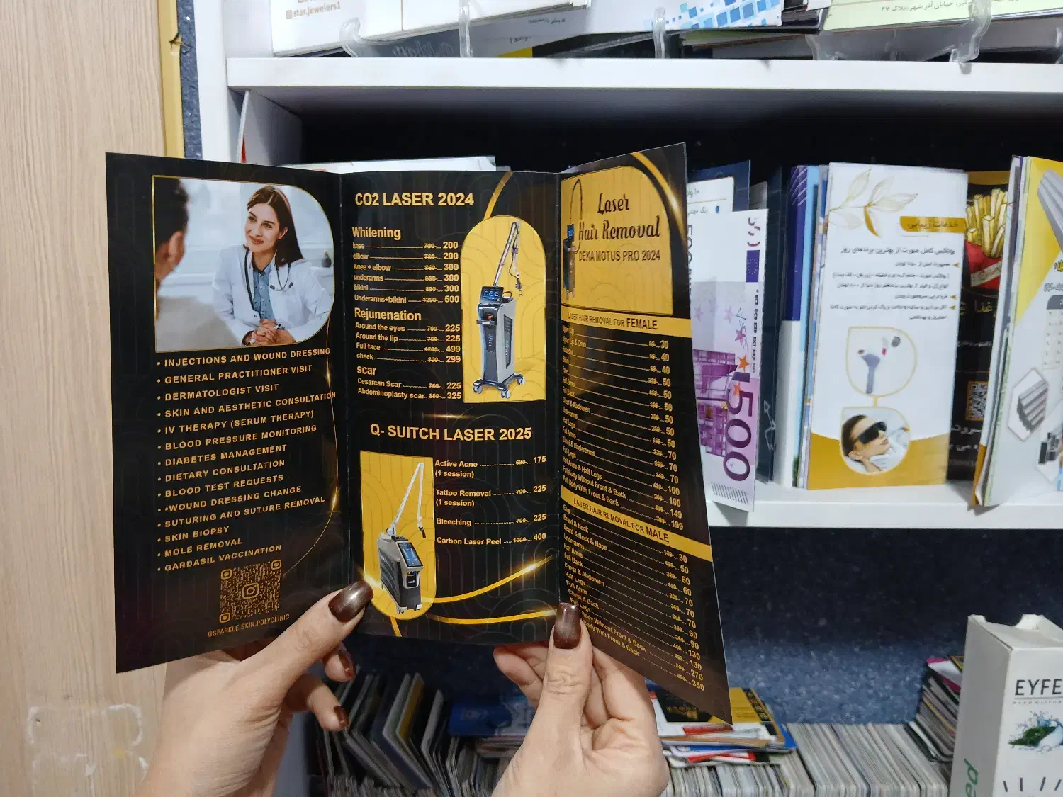 چاپ تعداد کم تراکت/ویزیت/لیبل/فاکتور/جعبه|خدمات رایانه‌ای و موبایل|تهران, بهارستان|دیوار