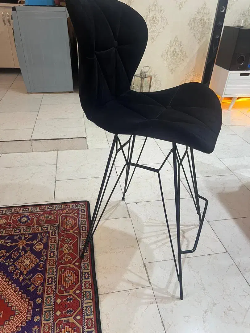 ۲عدد صندلی کانتر|صندلی و نیمکت|کهریزک, |دیوار