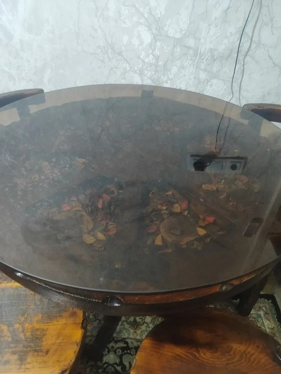 میز ناهارخوری چهارنفره|میز و صندلی غذاخوری|رباطکریم, شترخوار|دیوار