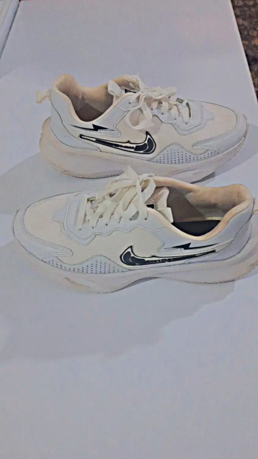 کفش مردانه سفید سایز ۴۴|کیف، کفش، کمربند|شوشتر, |دیوار