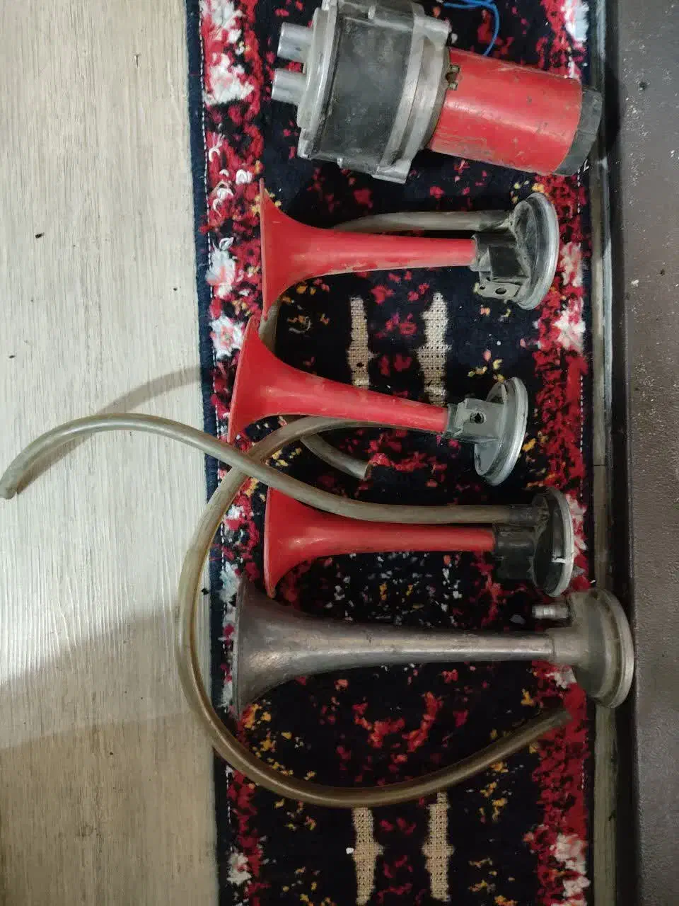 بوق بادی چهار لول همراه با پمپ و فرمان پراید|قطعات یدکی و لوازم جانبی|مشکیندشت, |دیوار