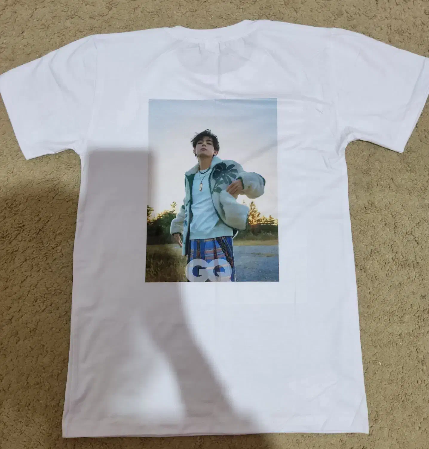 عکس هفت نفره چاپ شده بی تی اس روی تیشرت|لباس|کرج, برغان|دیوار