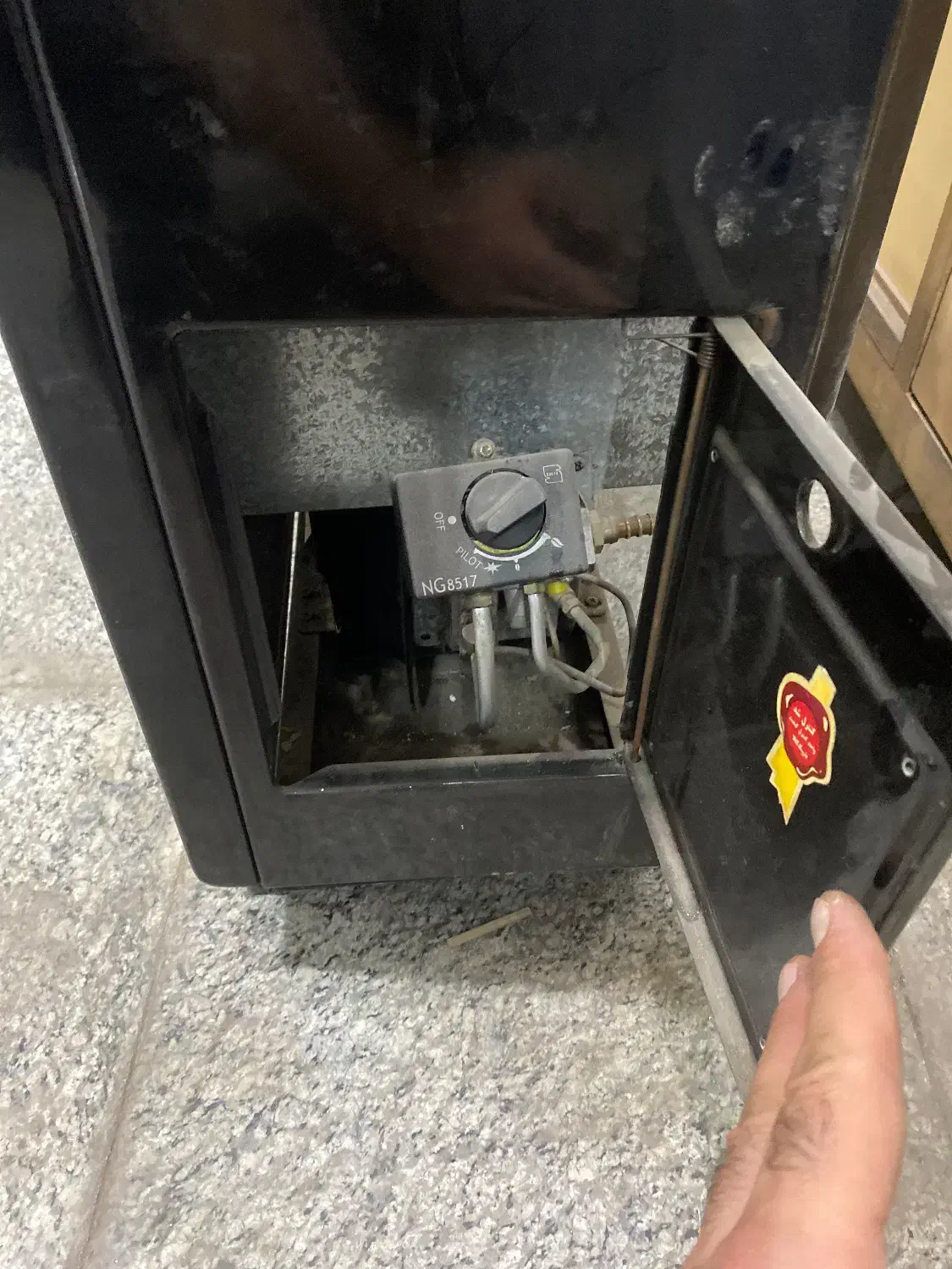 بخاری گازی پیک کالا بسیار تمیز|بخاری، هیتر، شومینه|ری, بازار آهن|دیوار