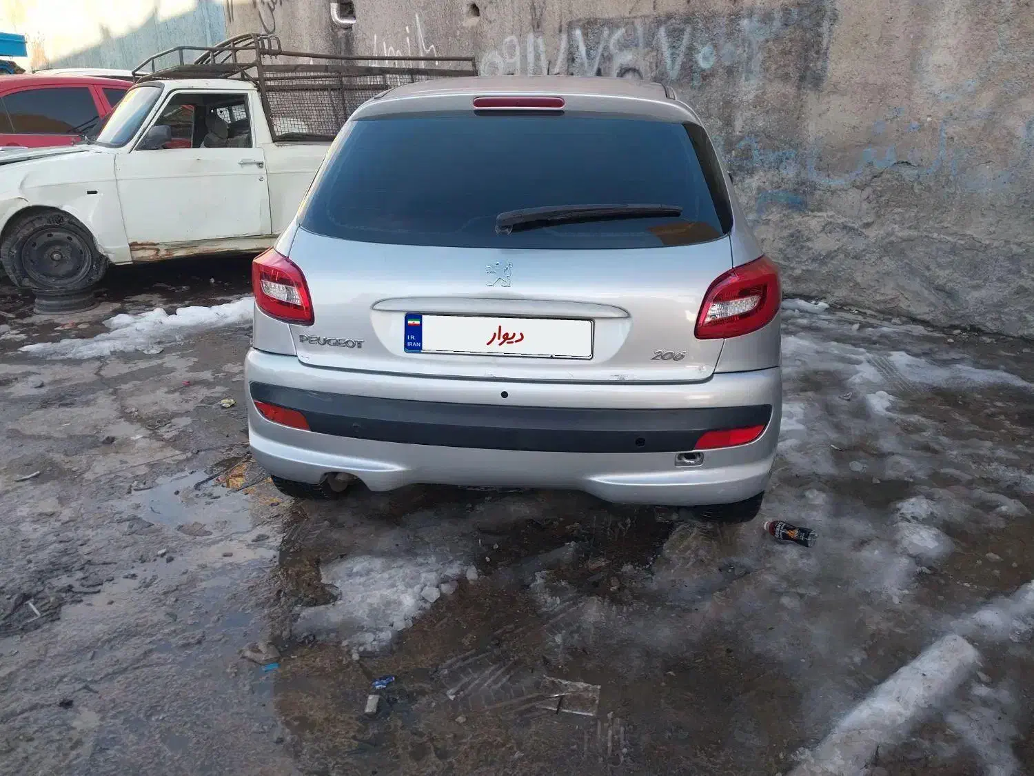 پژو ۲۰۶مدل ۸۴ بکر بکر|خودرو سواری و وانت|یاسوج, |دیوار