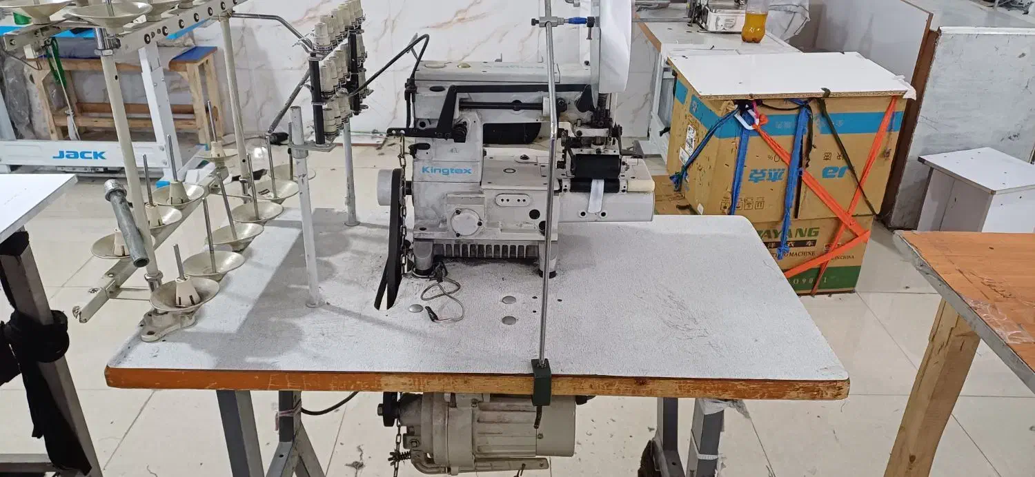 چرخ کشدوز ۱۲سوزنه ۳نواردوز کنتکس|چرخ خیاطی و ریسندگی|اسلامشهر, شهرک واوان|دیوار