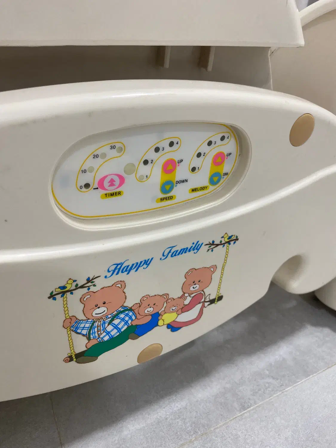 گهواره برقی نی نی لای لای خارجی موزیکال|تخت و صندلی بچه|بستک, |دیوار