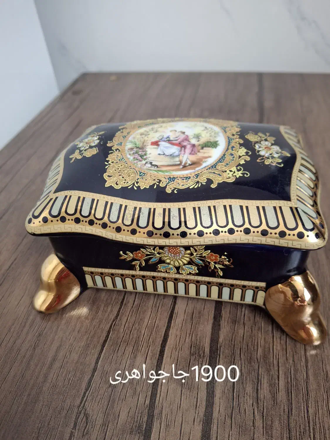 جاجواهری سرمه‌ای آبلیمو خوری گلسرخی کاردمیوه خوری|ظروف سرو و پذیرایی|ری, دولت‌آباد|دیوار