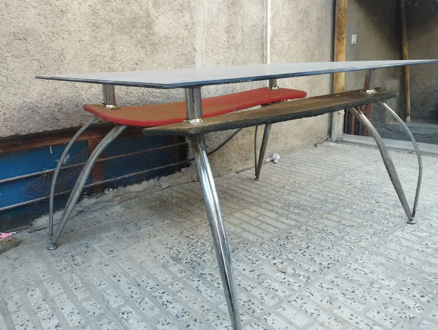 میز شیشهای|میز و صندلی غذاخوری|نورآباد, |دیوار