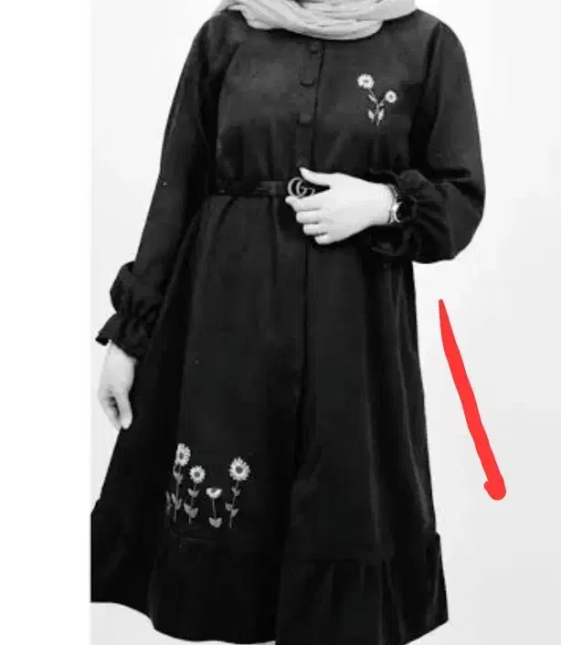 لباس عبا جواهردوزی و گلدوزی|لباس|مشکیندشت, |دیوار