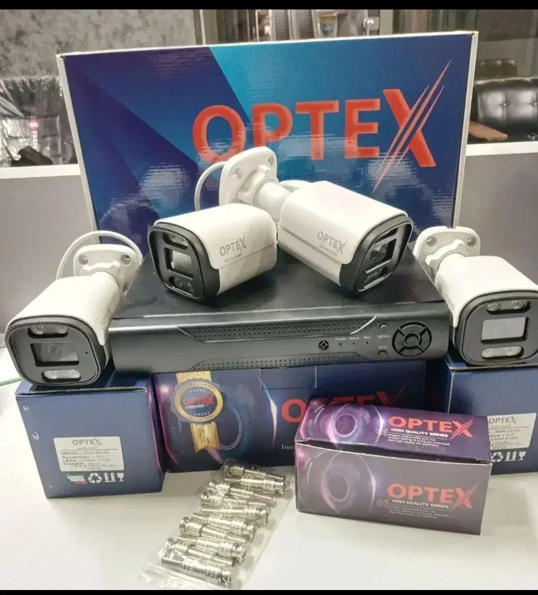 پک دوربین مداربسته دید در شب ضد آب|دوربین مداربسته|مراغه, |دیوار