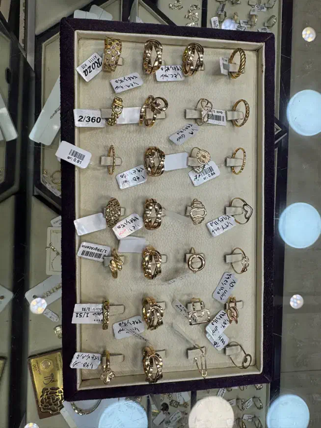 مناسب ترین انگشترهای طلا|جواهرات|کاشان, بازار کاشان|دیوار