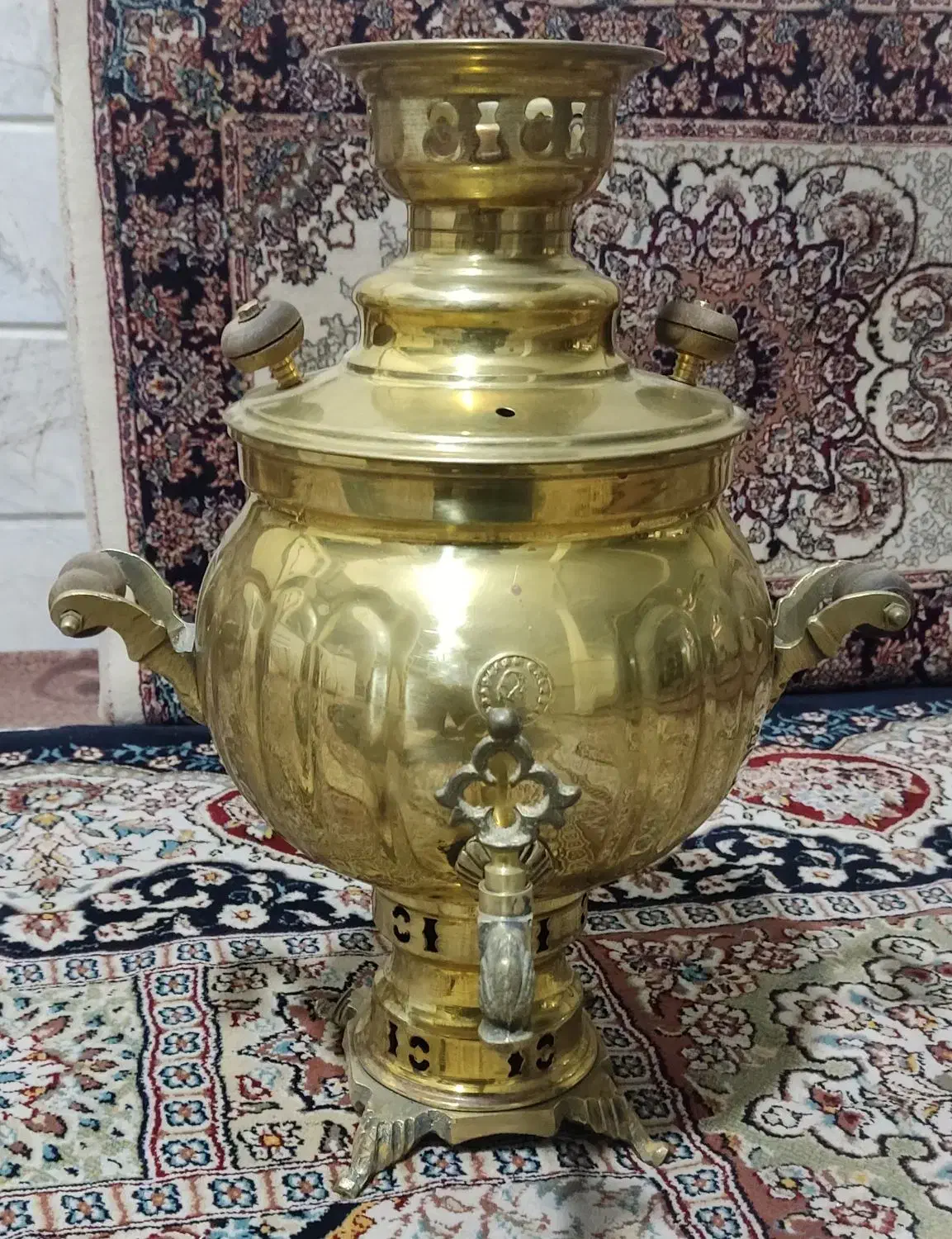 سماور زغالی ذغالی|سماور، چای‌ساز، قهوه‌ساز|قم, نیروگاه|دیوار