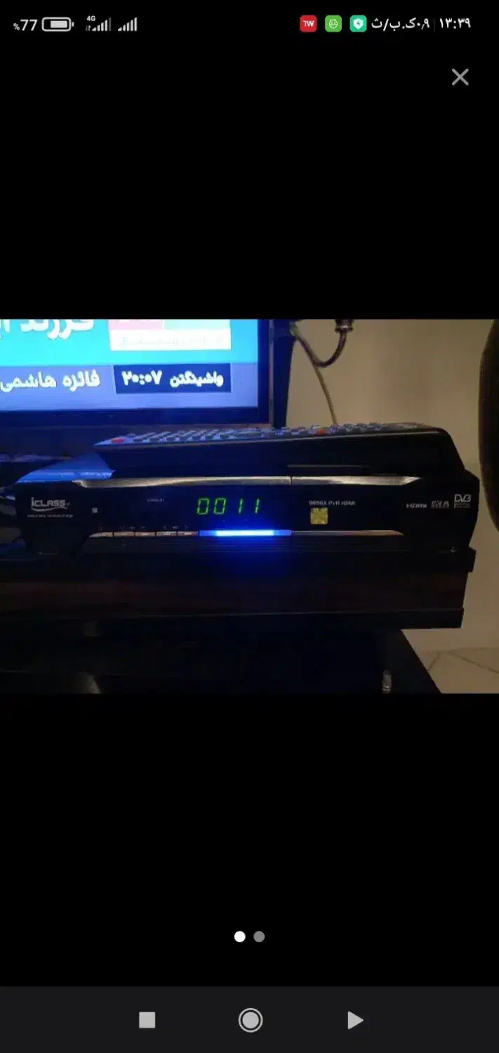 گیرنده دیجیتال|پخش‌کننده DVD و ویدیو|مشهد, شاهد (شهرک غرب)|دیوار