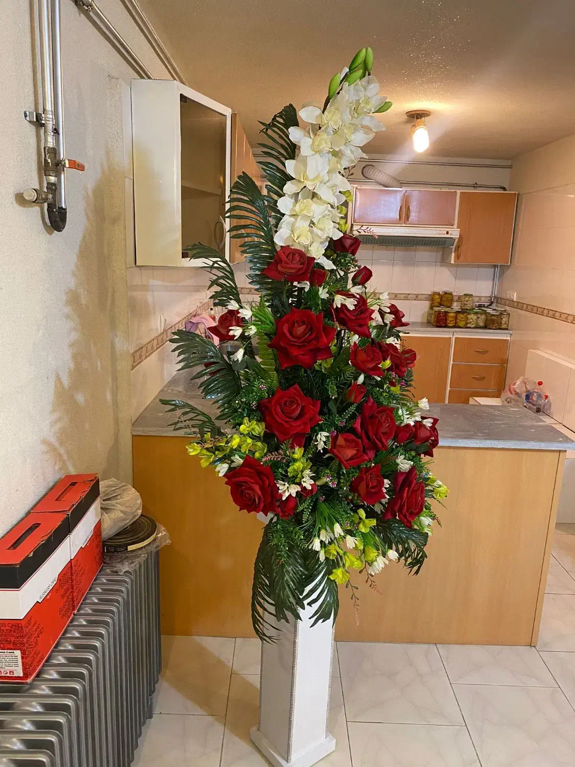 گل مصنوعی نو ۲متر بلندی|گل مصنوعی|ارومیه, |دیوار