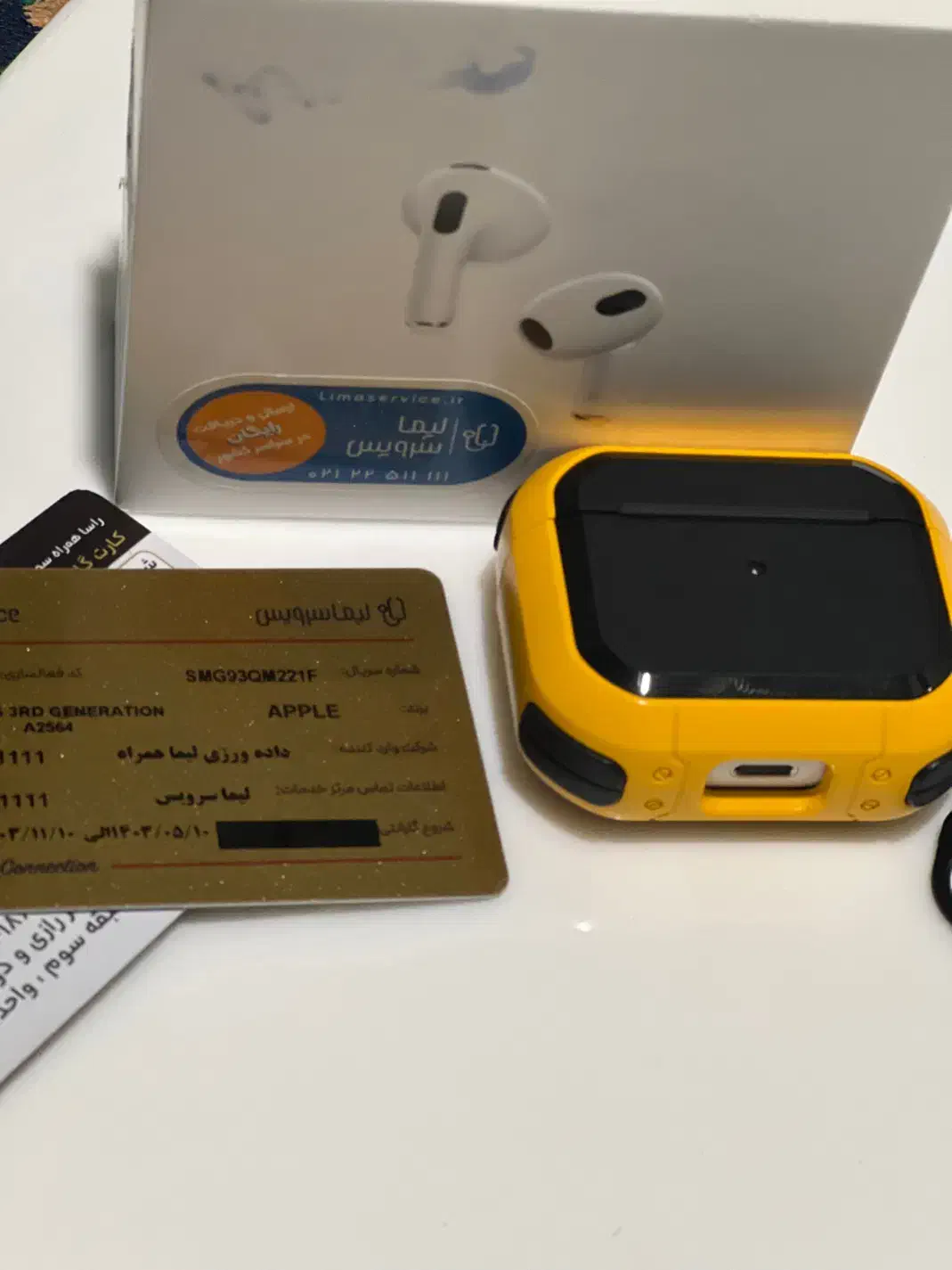 ایرپاد ۳ اپل اورجینال|لوازم جانبی موبایل و تبلت|یاسوج, |دیوار