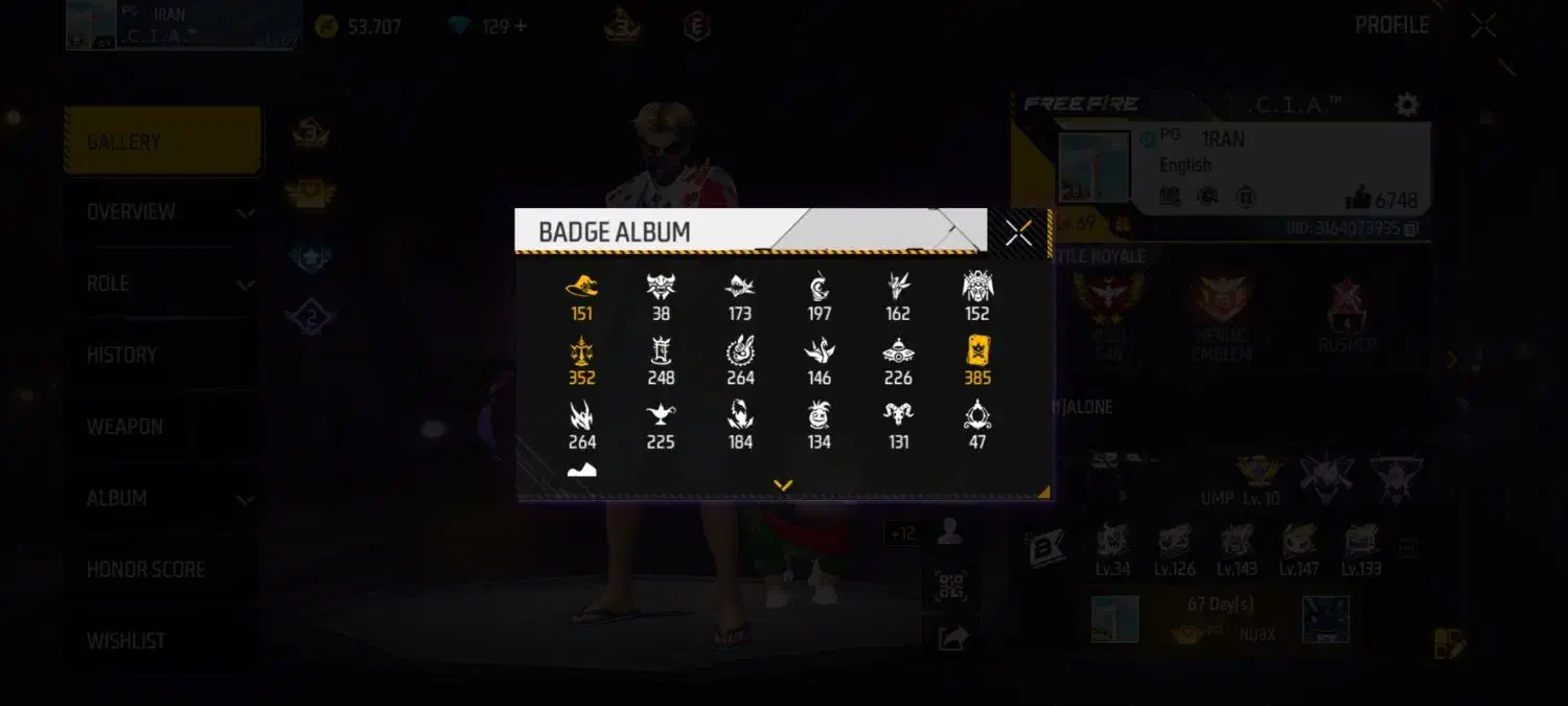 اکانت فری فایر|کنسول، بازی ویدئویی و آنلاین|میناب, |دیوار