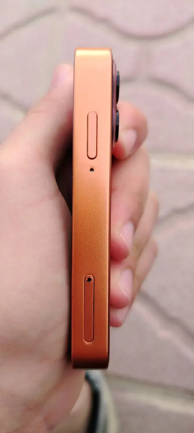 مینی آیفون 17 نارنجی گوشی|موبایل|چناران, |دیوار