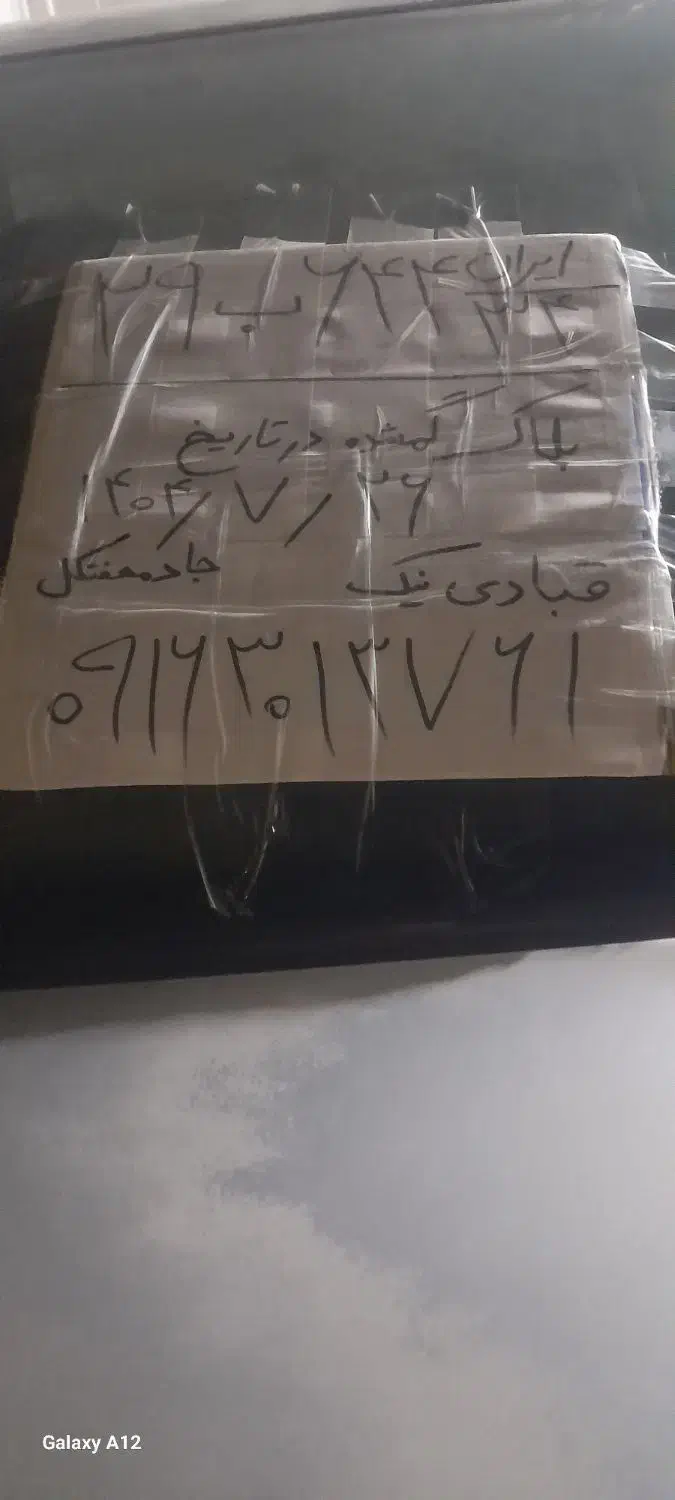 پلاک گمشده|اشیا|باغ ملک, |دیوار