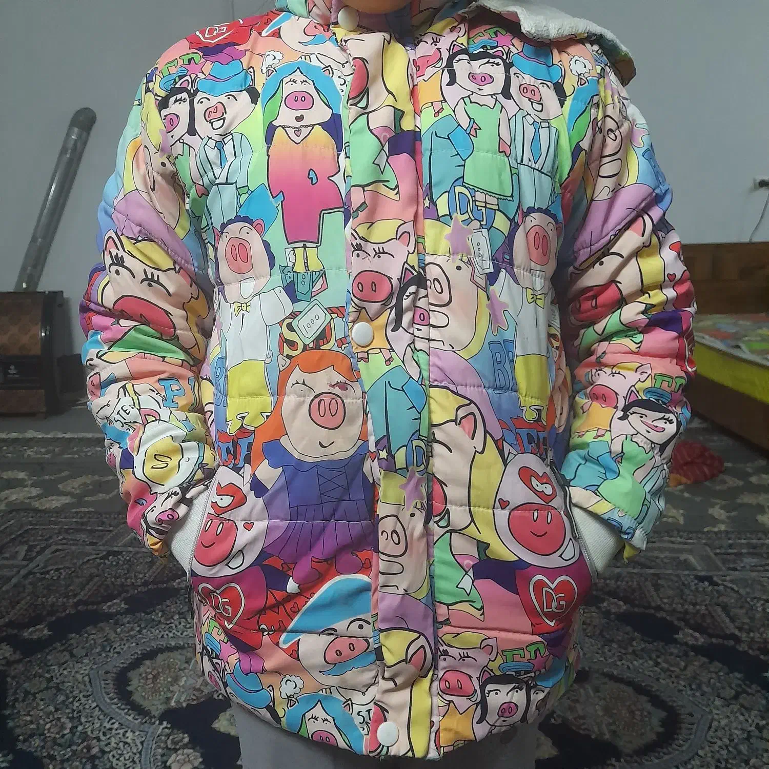 کاپشن بچه گانه|کفش و لباس بچه|اصفهان, لاله|دیوار