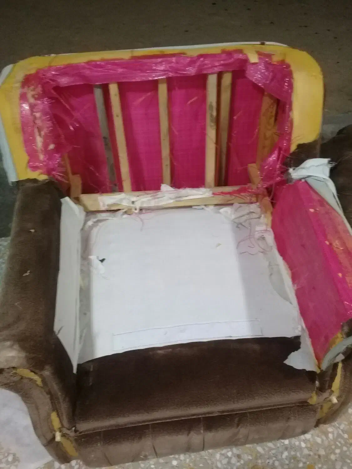 اسکلت مبل ۷نفره|مبلمان خانگی و میز عسلی|نهاوند, |دیوار