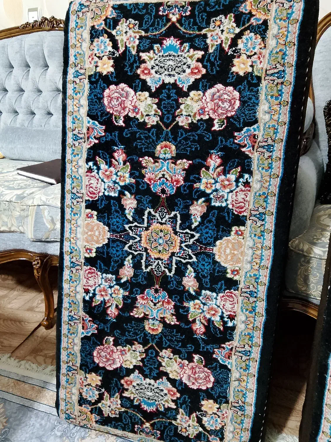 پشتی رویه فرش نونو بدون استفاده|پشتی|تبریز, |دیوار