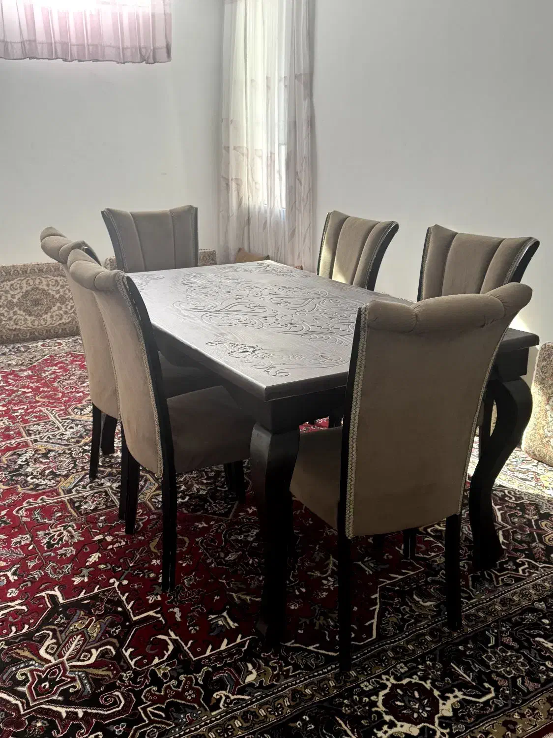 میز غذاخوری|میز و صندلی غذاخوری|مریوان, |دیوار