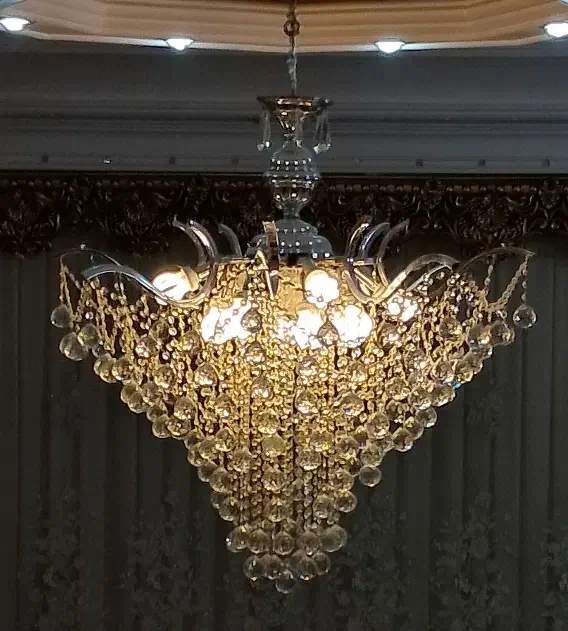 لوستر|لوستر و چراغ آویز|قم, کلهری|دیوار