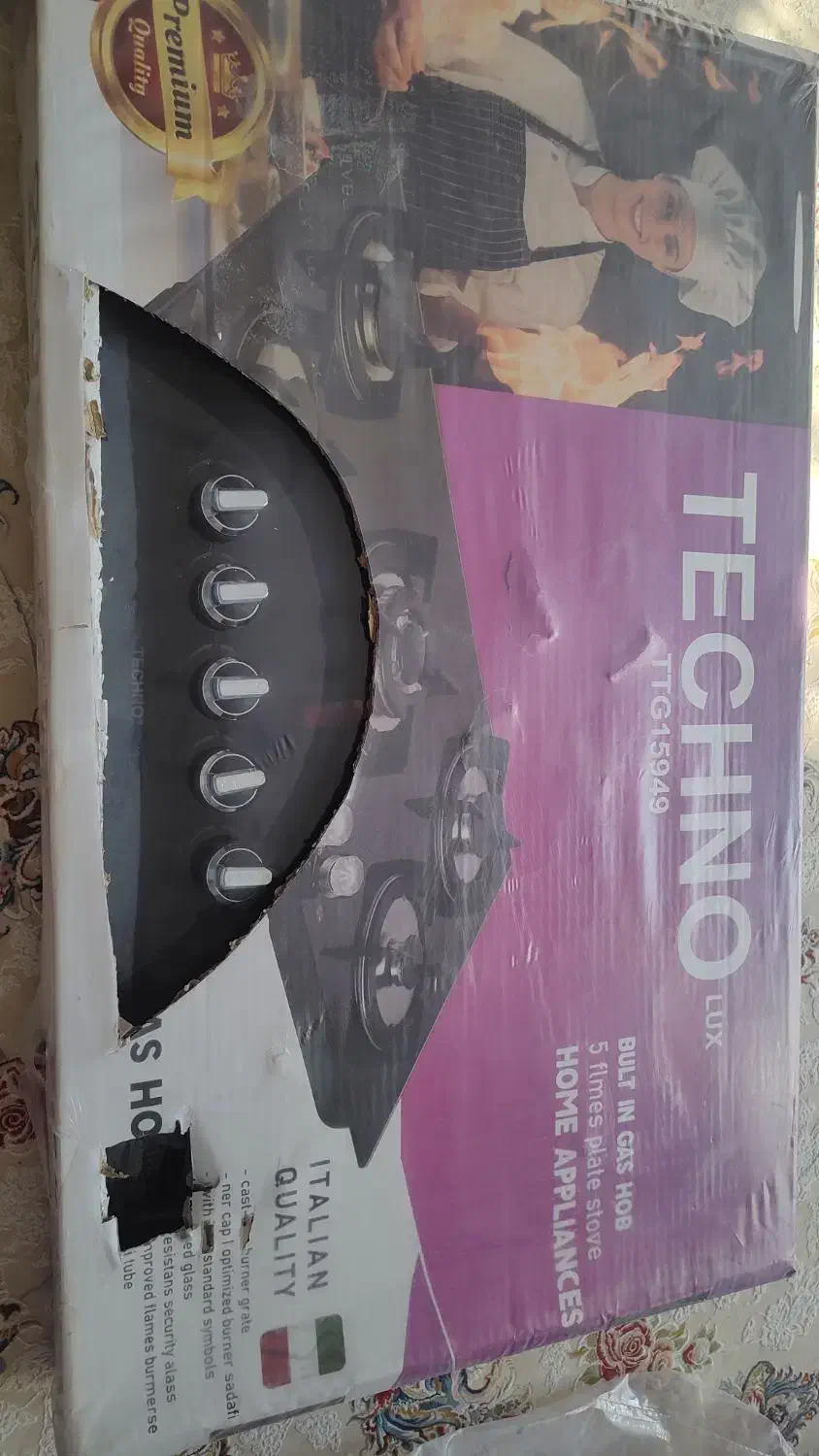 گاز صفحه ای ایرانی تکنو طرح و قطعات ایتالیایی|اجاق گاز و لوازم برقی پخت‌وپز|چمران, |دیوار