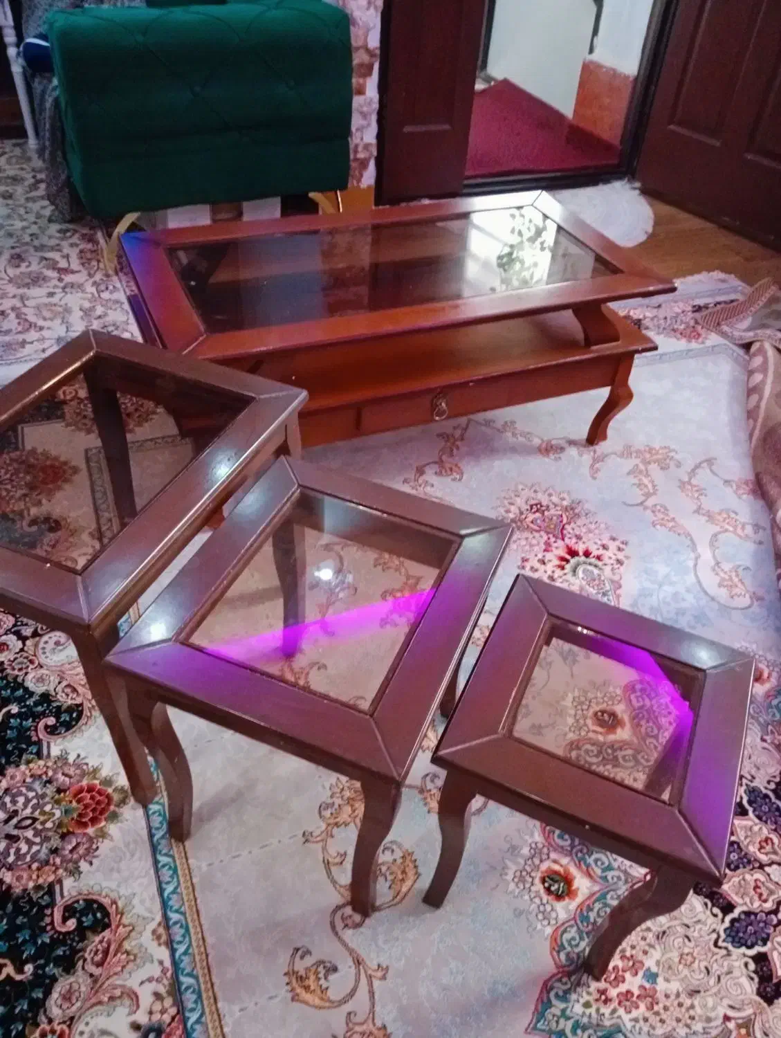 میزعسلی باچوب راش|مبلمان خانگی و میز عسلی|آستارا, |دیوار