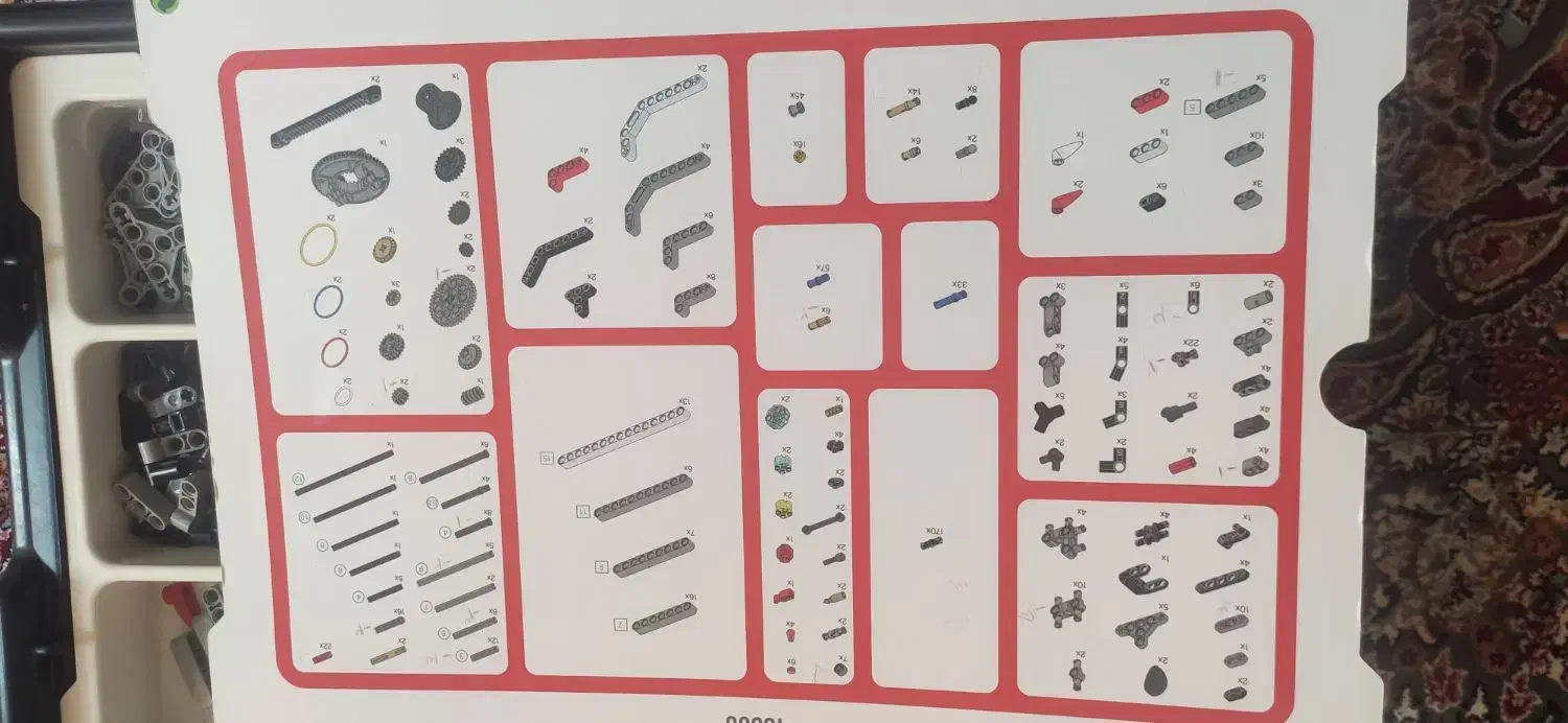 بسته لگو و متعلقات همراه با سنسور ev3|اسباببازی|تهران, سازمان برنامه جنوبی|دیوار