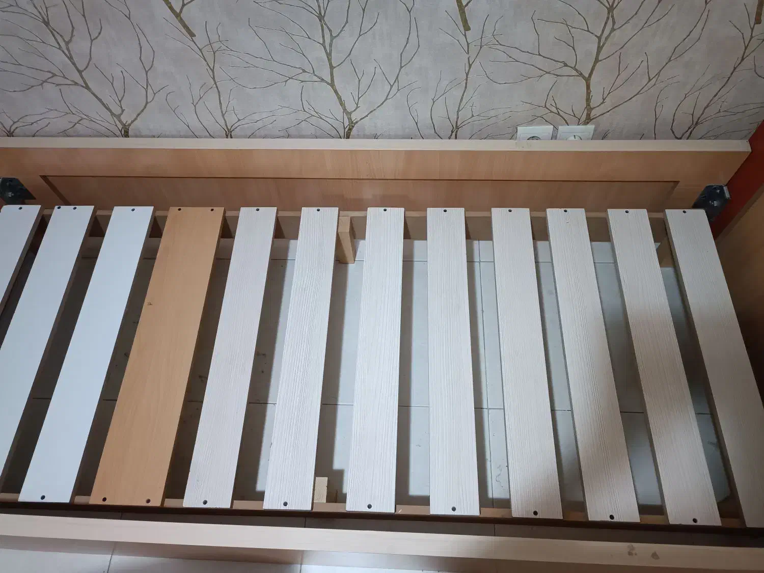 تخت ۸۰×۱۸۰ با تشک رویال|تخت و سرویس خواب|تهران, فدک|دیوار