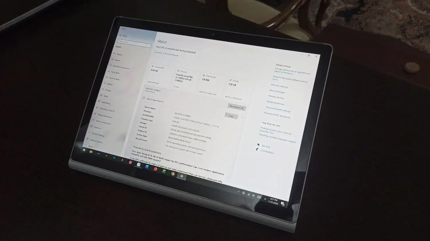 سرفیس بوک 2|رایانه همراه|مشهد, فرهنگیان (شهرک غرب)|دیوار