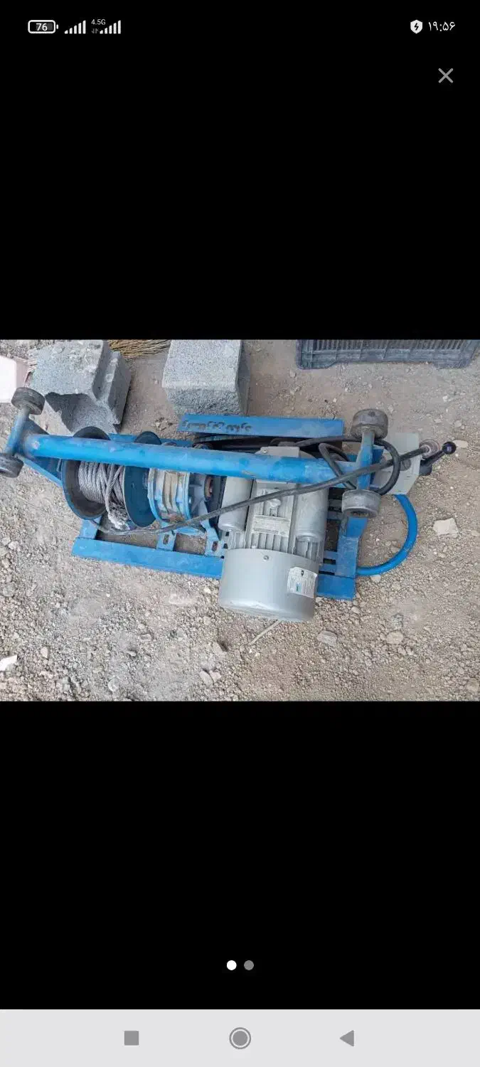 بالابر کرایه باغملک روستای دماب|مصالح و تجهیزات ساختمان|باغ ملک, |دیوار