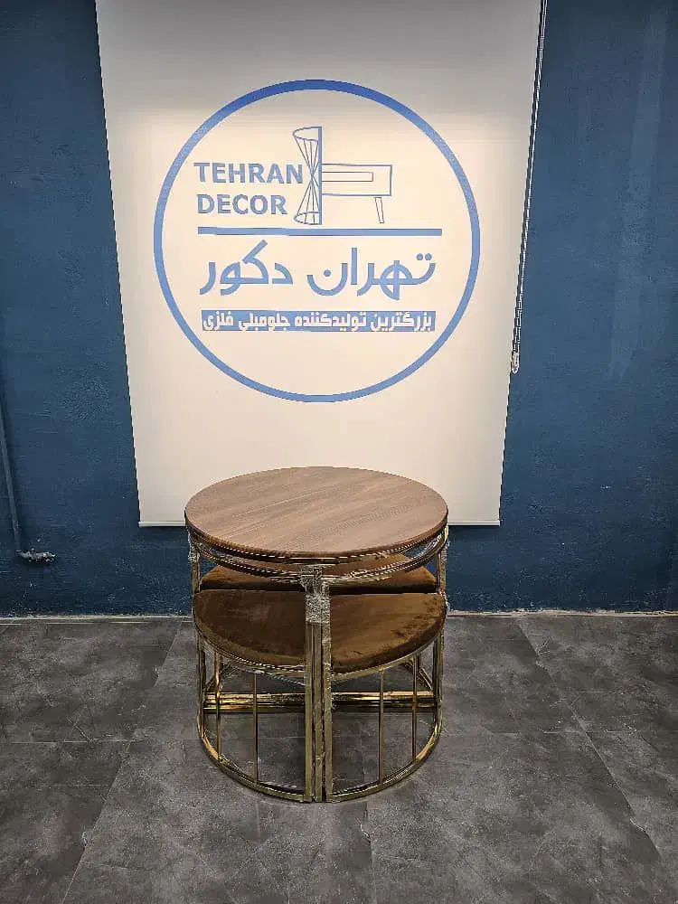 تهران دکور /فلزی آبکاری /غذا خوری ۴و۶نفره /|میز و صندلی غذاخوری|ارومیه, |دیوار