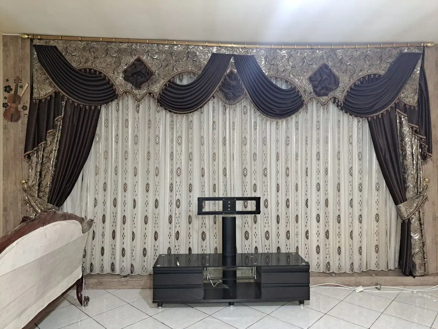 پرده وگلیم|پرده، رانر، رومیزی|کرمانشاه, |دیوار