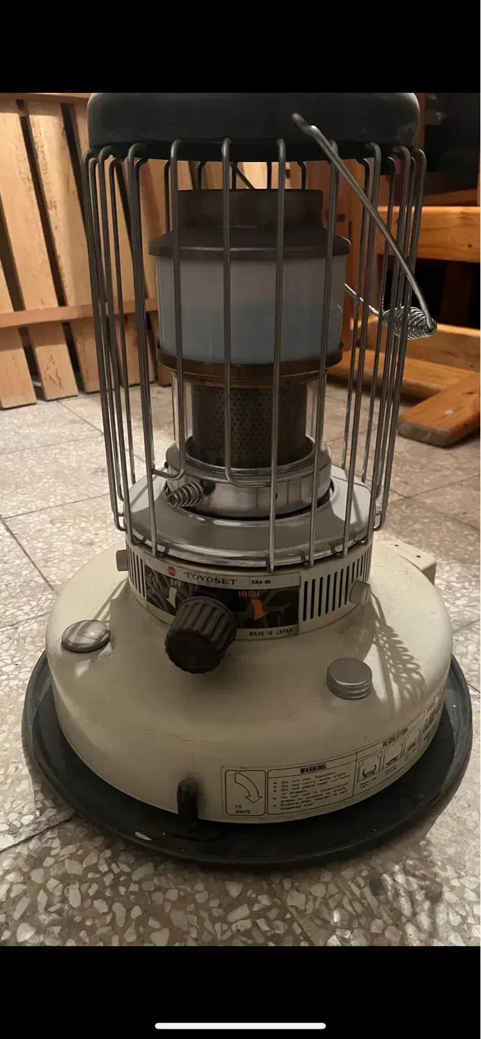 بخاری نفتی ژاپنی نو TOYOSET|بخاری، هیتر، شومینه|اصفهان, آبشار|دیوار