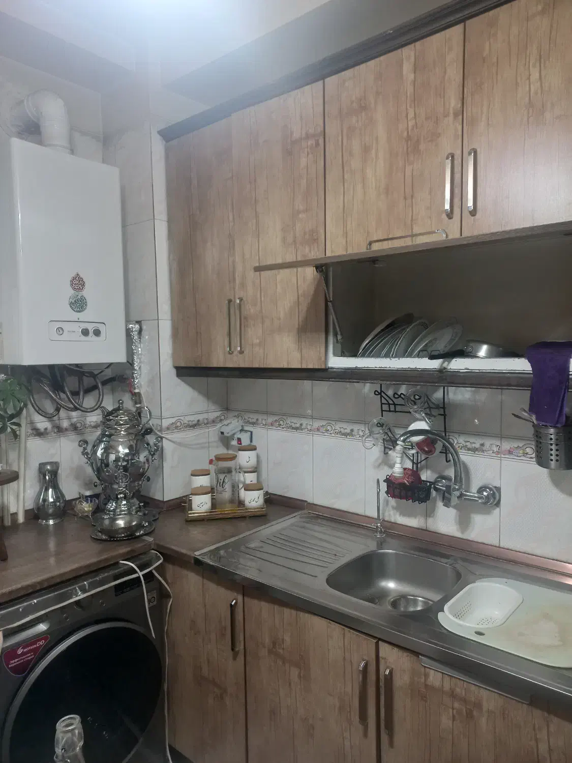 کابینت|آب‌چکان و نظم‌دهنده ظروف|تهران, اسفندیاری|دیوار