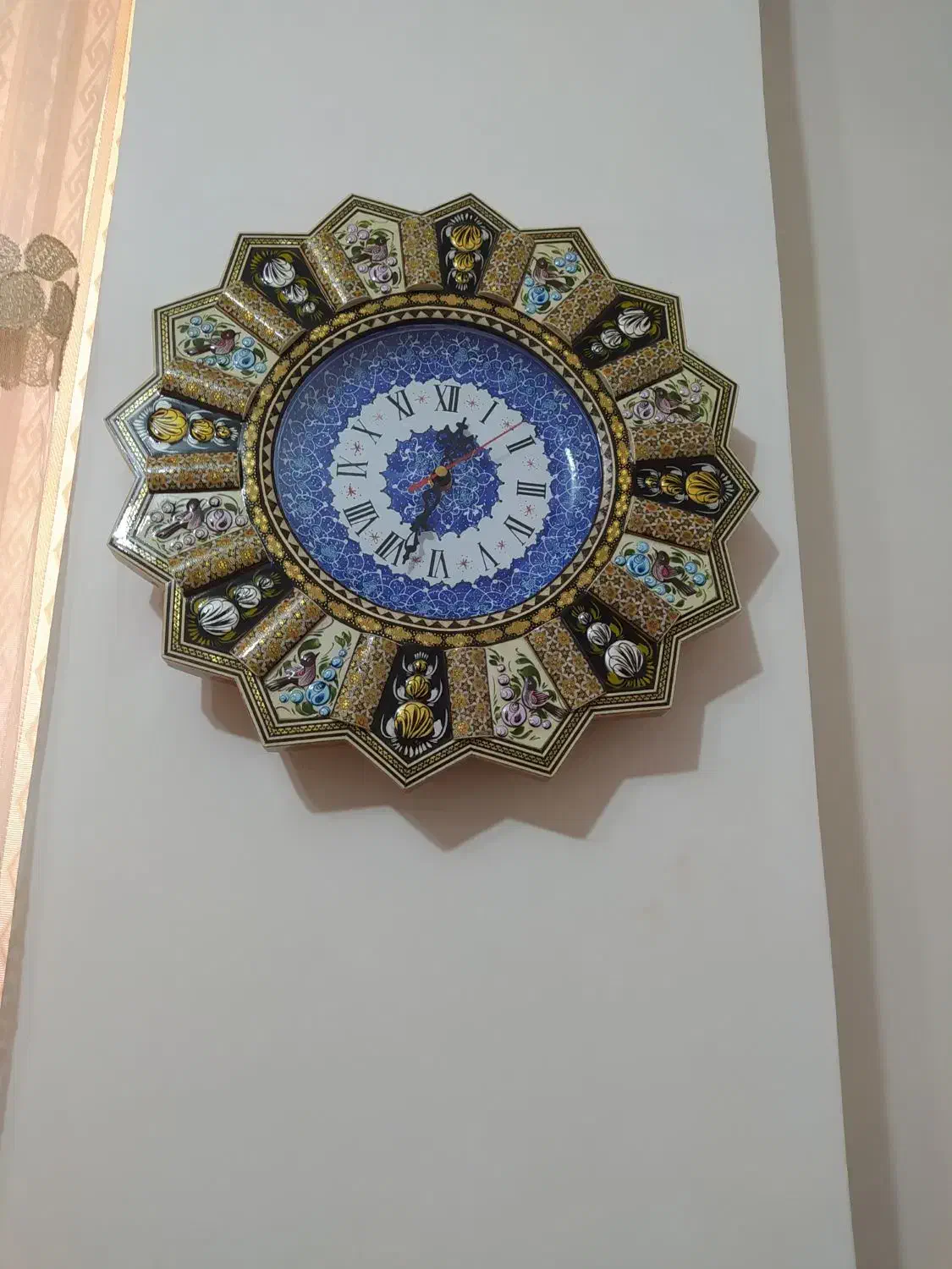 ساعت دیواری|ساعت دیواری و تزئینی|مبارکه, |دیوار
