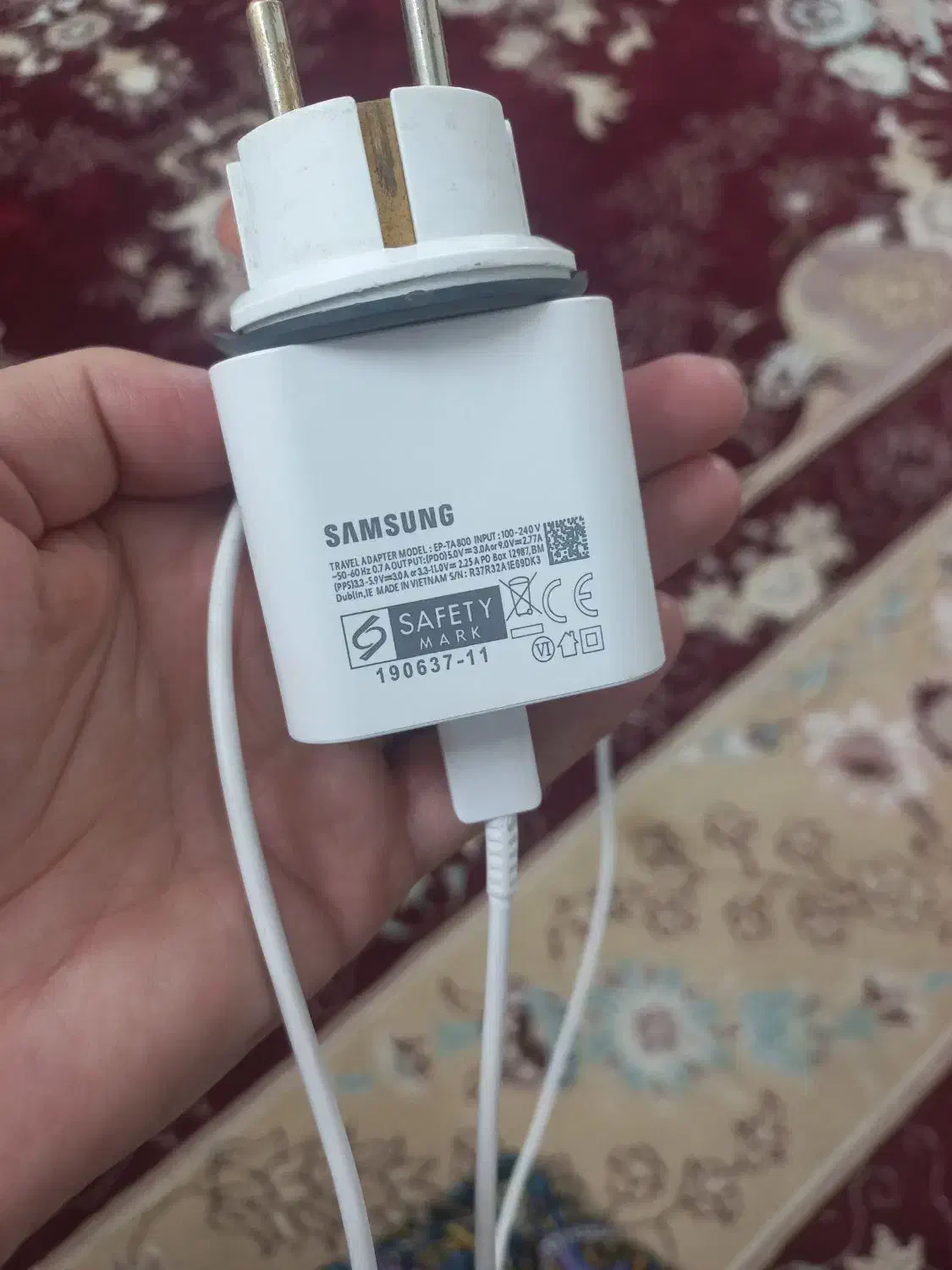 شارژر سامسونگ|لوازم جانبی موبایل و تبلت|اردبیل, |دیوار