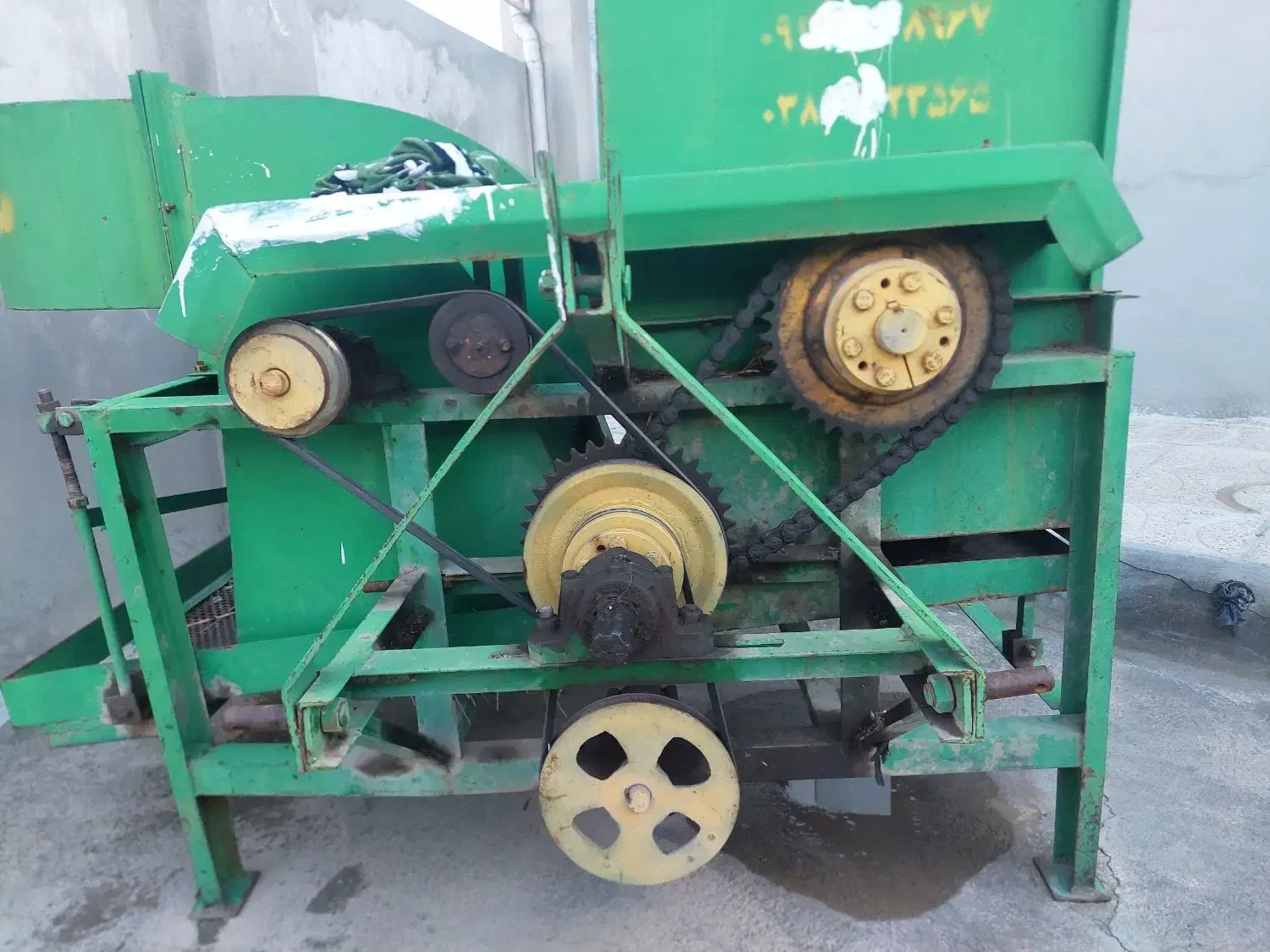 خرمنکوب بادی|ماشینآلات صنعتی|کنگاور, |دیوار