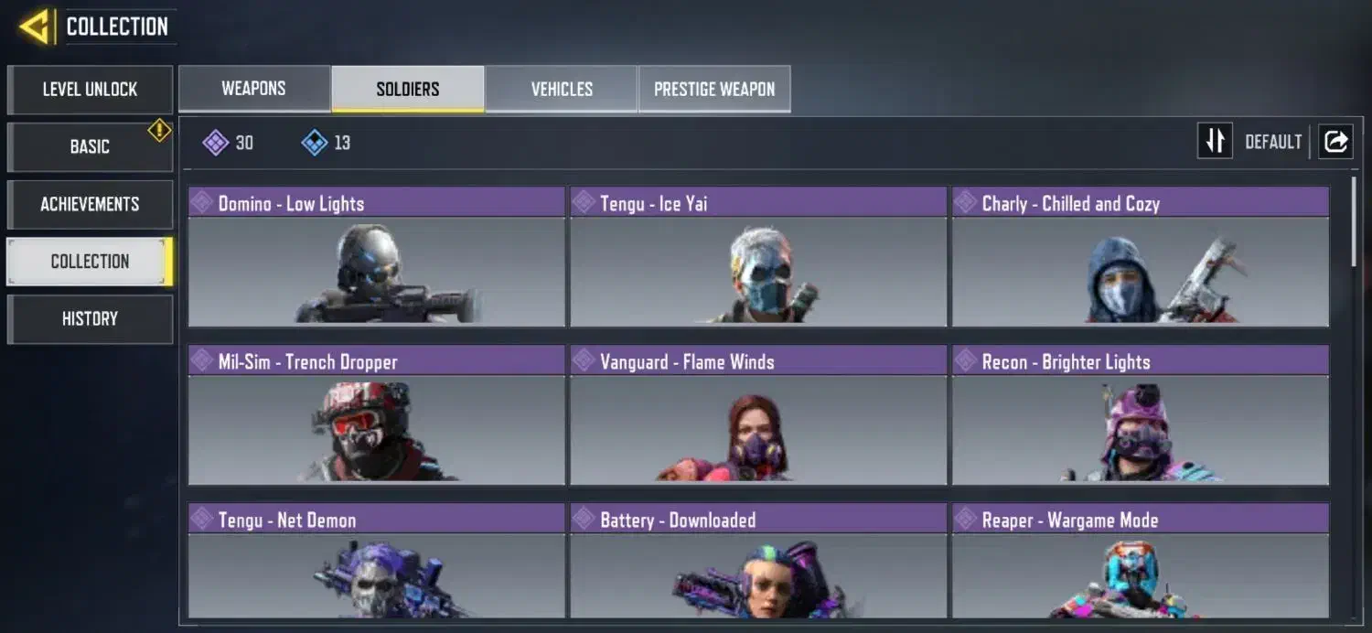 اکانت کالاف|کنسول، بازی ویدئویی و آنلاین|پرند, فاز ۵|دیوار