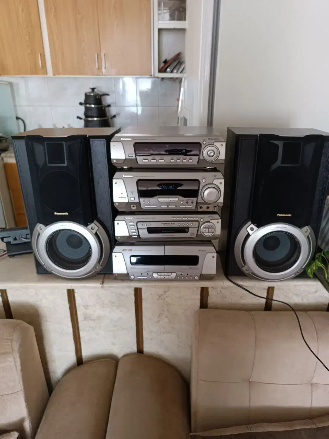 سیستم خانگی پاناسونیک اصل. ژاپن|سیستم صوتی خانگی|طرقبه, |دیوار