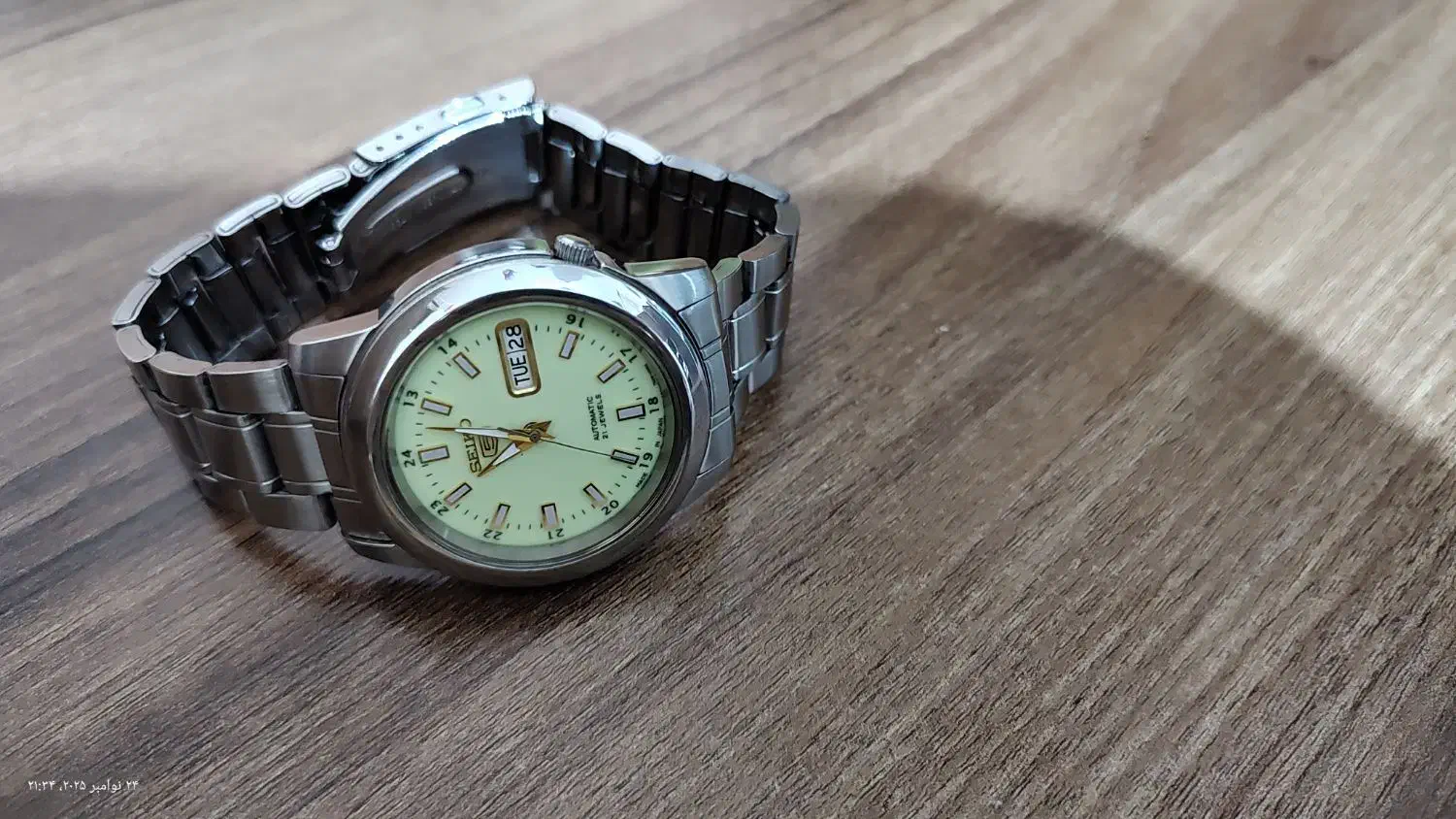 سیکو۵ صفحه تمام شب نما|ساعت|مشهد, عبادی|دیوار