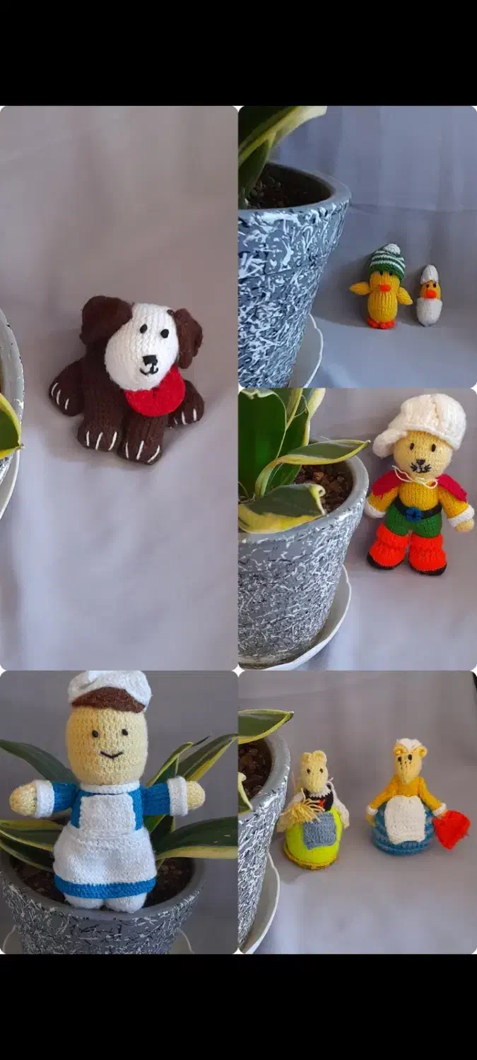 تعدادی گیفت نمدی و عروسک|اسباببازی|گلپایگان, |دیوار