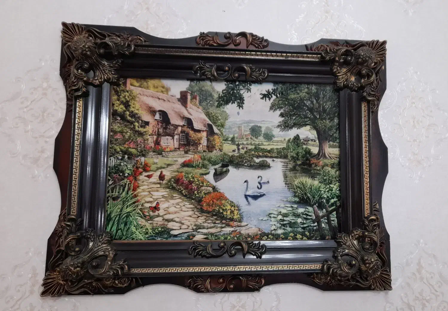 تابلو فرش ماشینی|تابلو فرش|ری, جوانمرد قصاب|دیوار