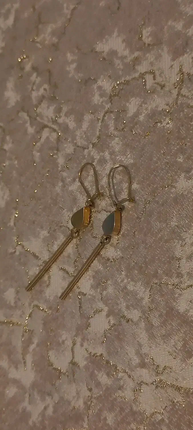 فروش یه جفت گوشوار نو وتمیز با فاکتور|جواهرات|یاسوج, |دیوار