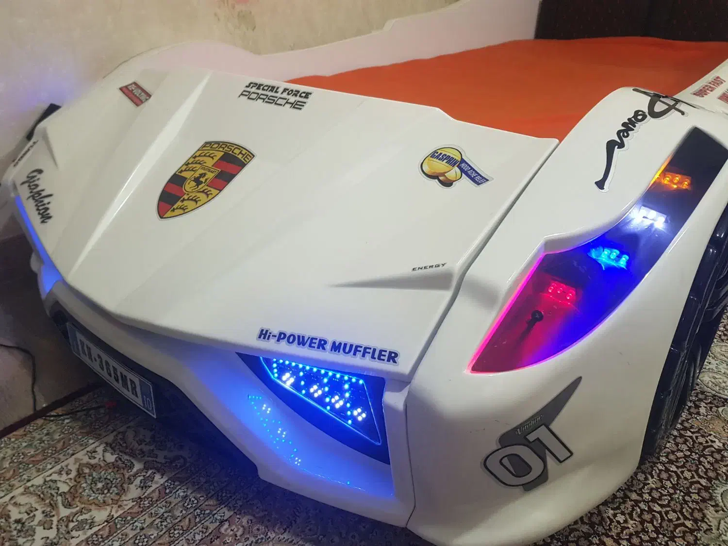 تخت ماشینی کودک|تخت و سرویس خواب|شیراز, تاچارا|دیوار