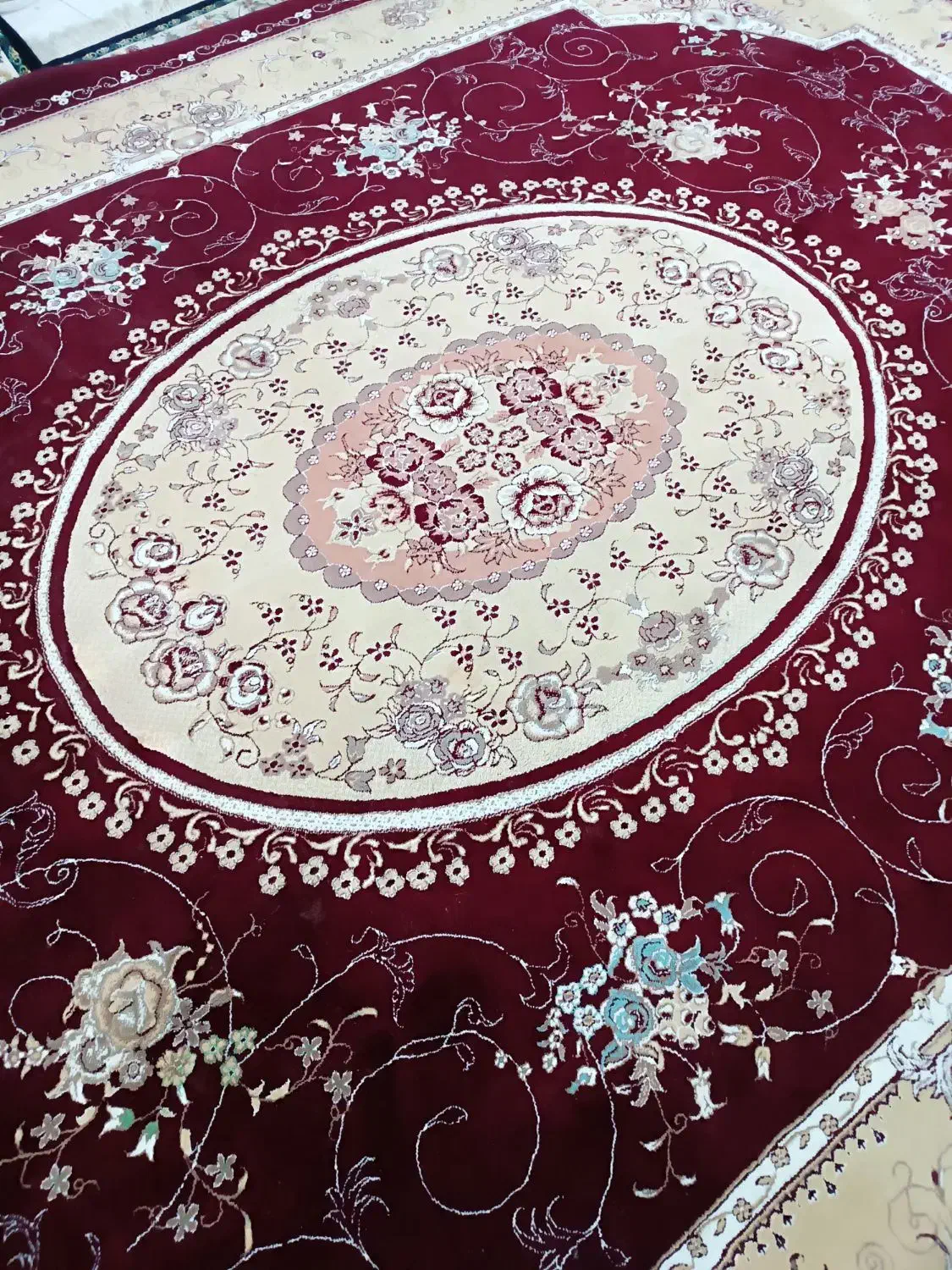 یک تخته فرش ۱۲متری|فرش|کرمانشاه, |دیوار